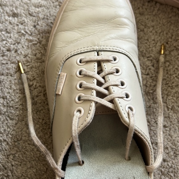 VANS UNISEX FRINGE DX - LEATHER (PINK / WHISPER / GOLD) Golf Size 8/9.5‎ - Picture 6 of 7